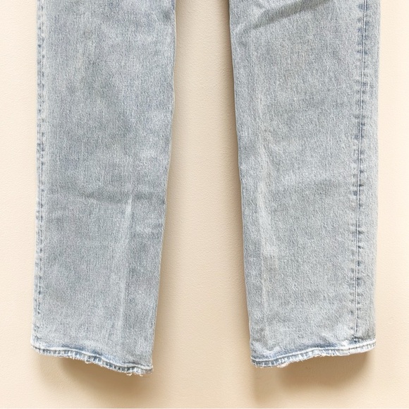 Abercrombie and Fitch 90s relaxed wide leg jean high-rise in light wash 26 / 2L - Picture 5 of 14